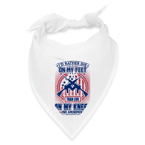 Die on My Feet for Light Background - Bandana