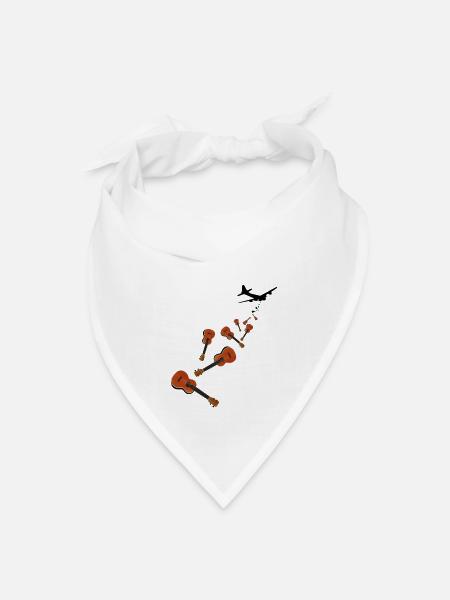 Uks Not Nuks - Bandana - white - Front
