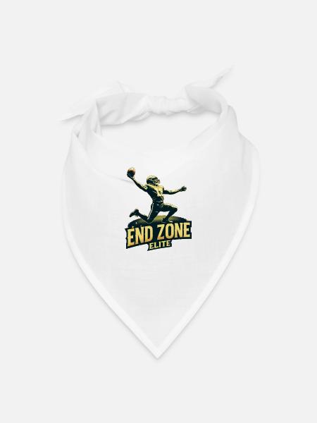End Zone Elite - Bandana - white - Front