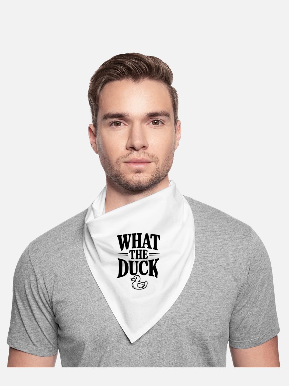What The Duck - Bandana - white - Front - TBD (187cm)