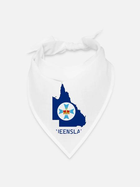 queensland - Bandana - white
