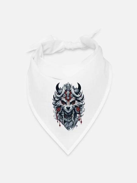 mask - Bandana - white - Front