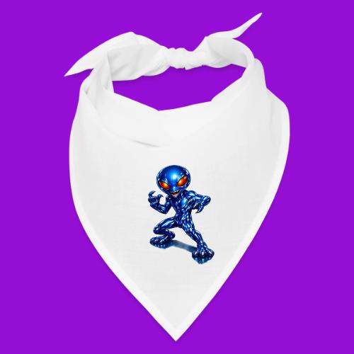 Angry Blue Alien - Bandana