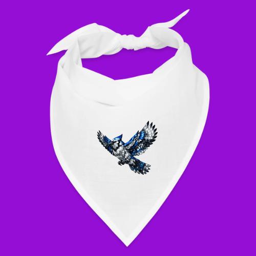 Silver Blue Jay in Flight - Bandana