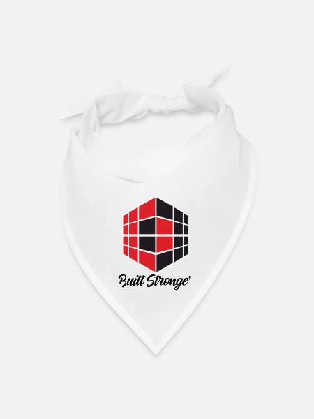Building Block - Bandana - white - Front