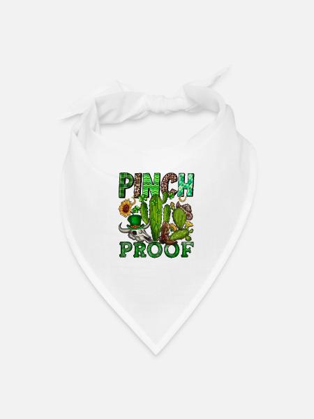 Pinch Proof - Bandana - white - Front