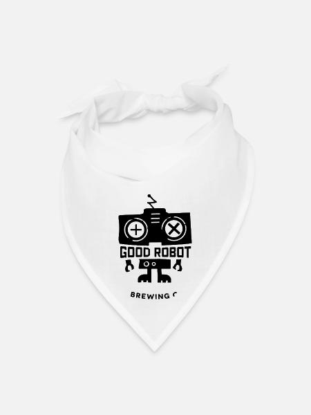 Good Robot Character - Bandana - white - Front