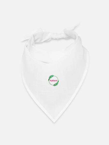 Nature - Bandana - white - Front