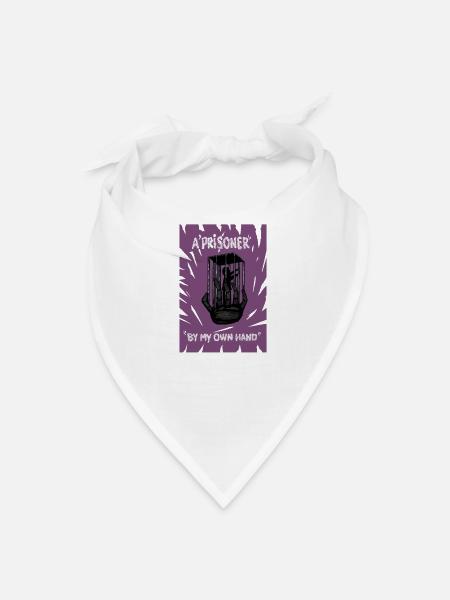 Prisoner by My Own Hand - Bandana - white