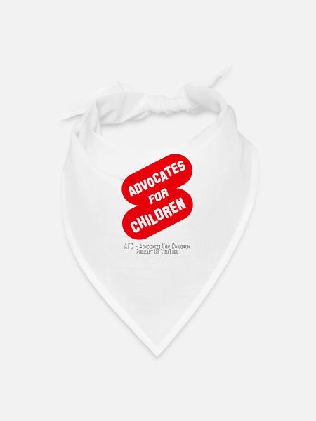AFC Red Flash Sign - Bandana - white - Front