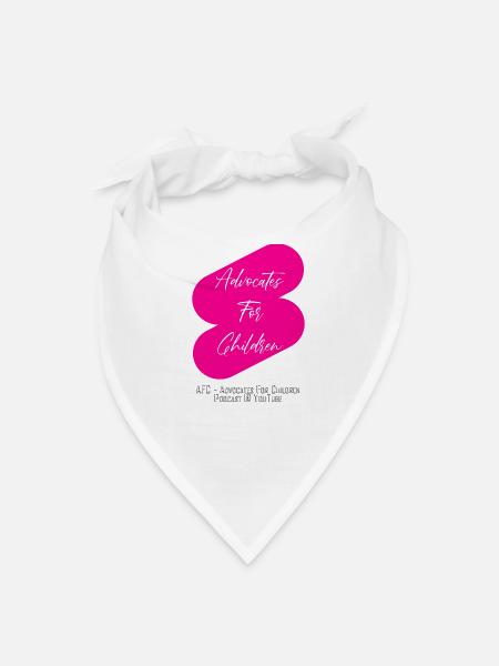 AFC Flash Sign PINK - Bandana - white - Front
