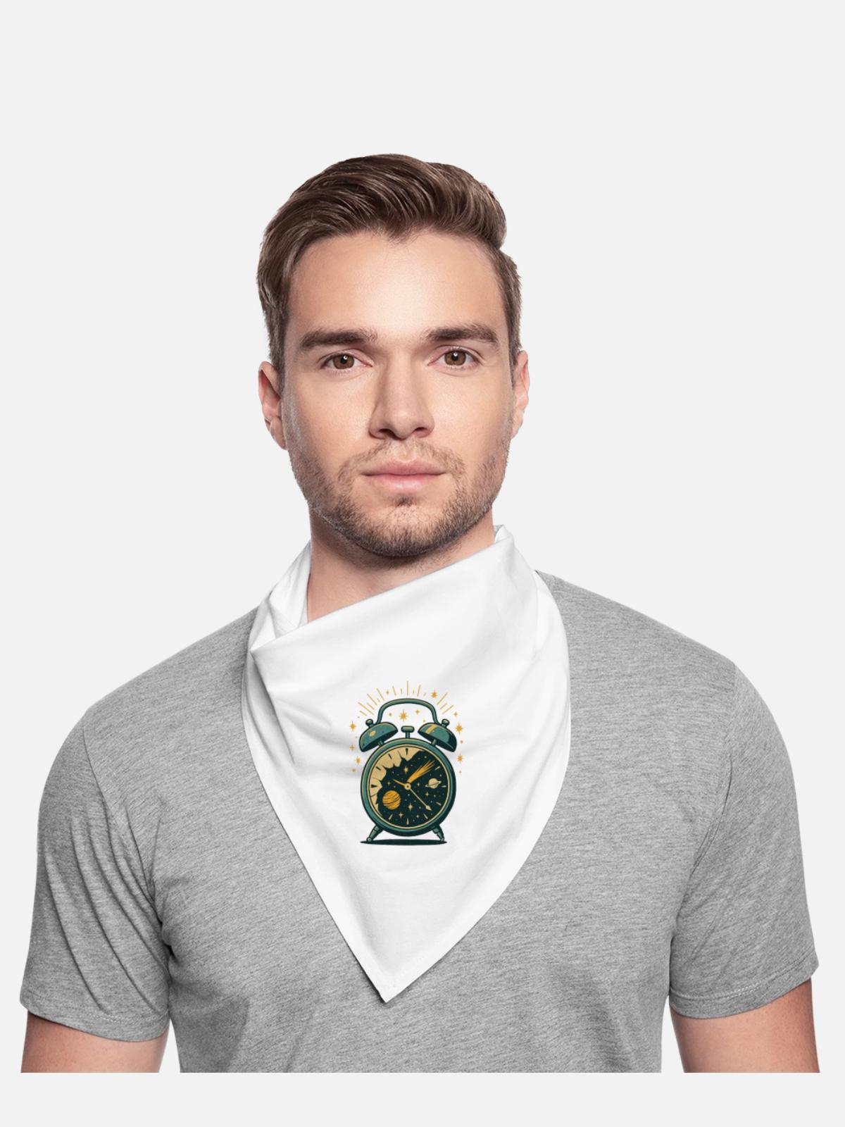 Alarm Clock Galaxy - Bandana - white - Front - TBD (187cm)