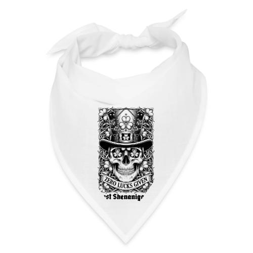 Salty Shamrock Skull T-Shirt - Bandana
