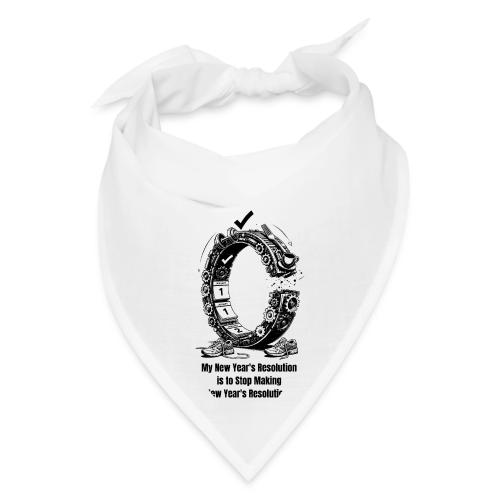 The Resolution Loop - Sarcastic New Year's T-Shirt - Bandana