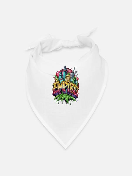 Empire Graffiti City - Bandana - white