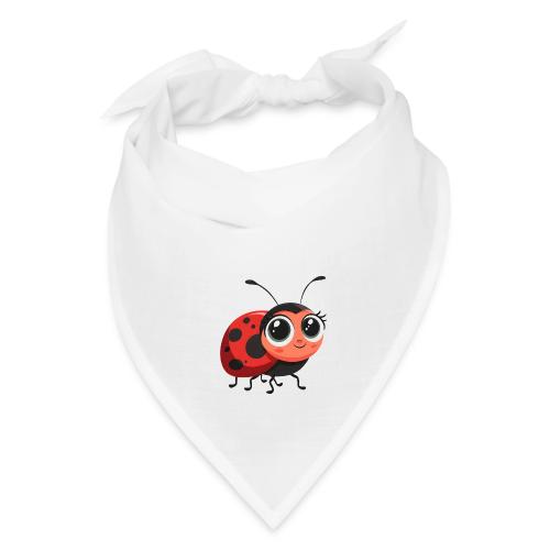 Cute Cartoon Ladybug Full of Joy - Bandana