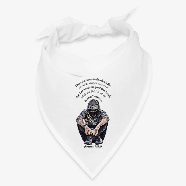 Hooded Man Color Pencil Sketch Drawing Scripture