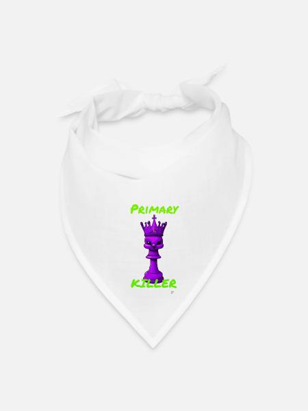 Primary Killer - Bandana - white - Front
