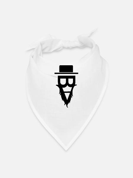 BEARD_AURA - Bandana - white - Front