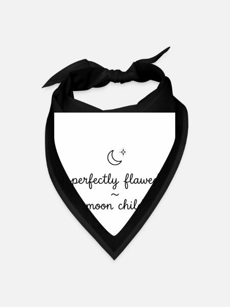 Perfectly Flawed ~ Moon Child - Bandana - black