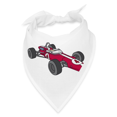 Red racing car, racecar, sportscar - Bandana