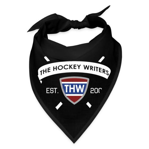 The Hockey Writers Est. 2009 Banner Logo - white - Bandana