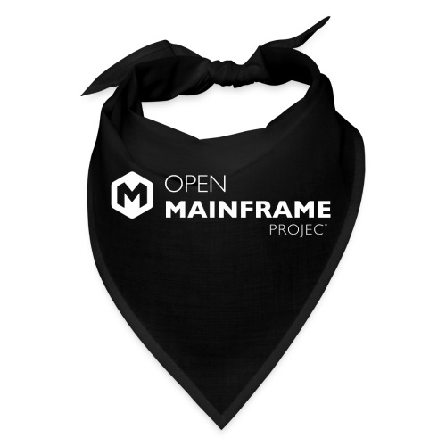 Open Mainframe Project - White Logo - Bandana
