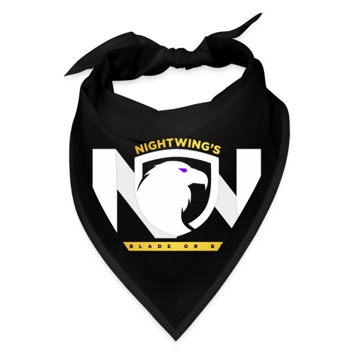 Nightwing All White Logo - Bandana