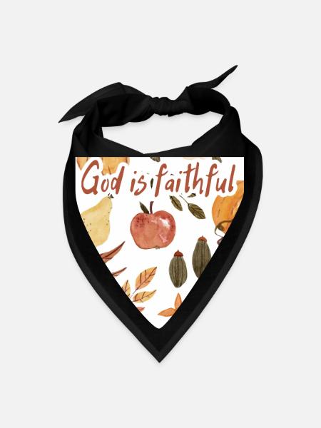 Faithful in Every Season - Bandana - black