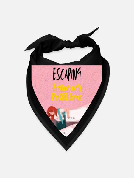 Escaping from My Problems - Bandana - black