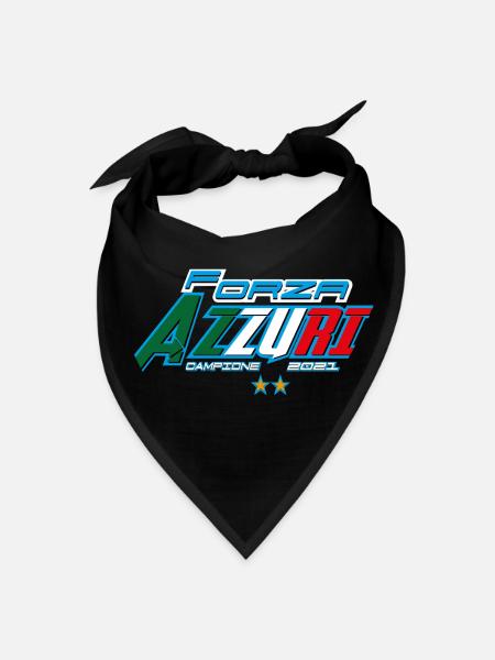 Forza Azzurri Campione 2021 - Bandana - black
