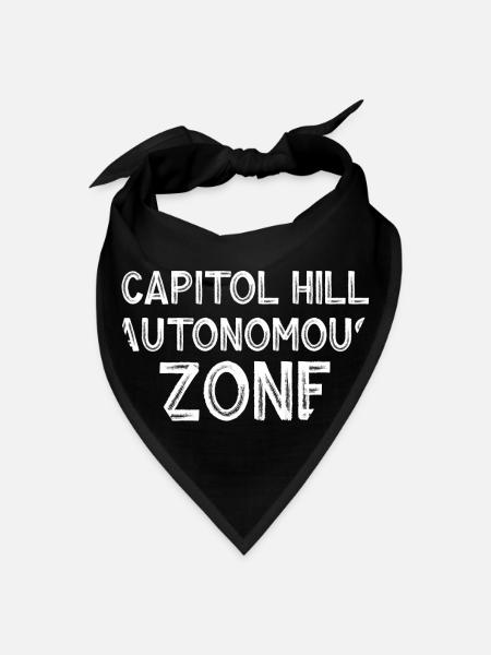 Capitol Hill Autonomous Zone - Bandana - black - Front