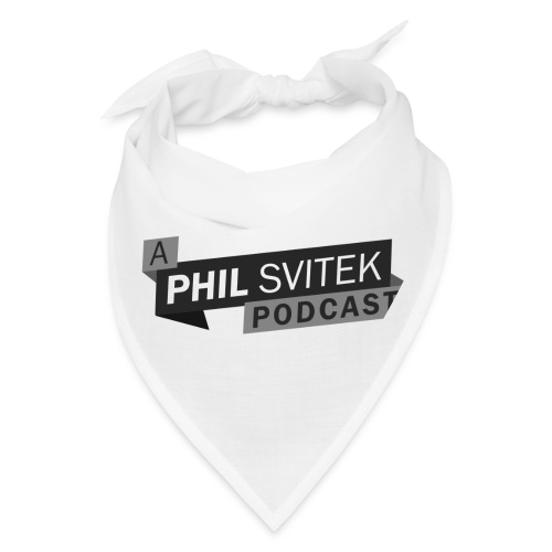 A Phil Svitek Podcast Logo ONLY Design - Bandana