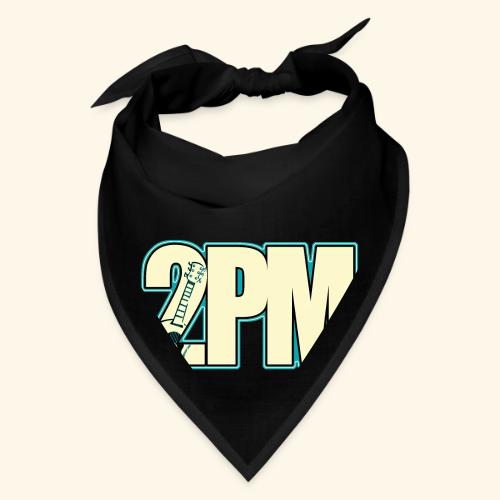 2PM Teal Guitar Logo - Bandana