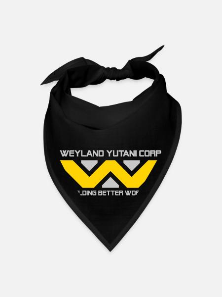WEYLAND YUTANI CORP - Bandana - black