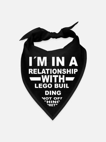 relationship with LEGO BUILDING - Bandana - black - Front