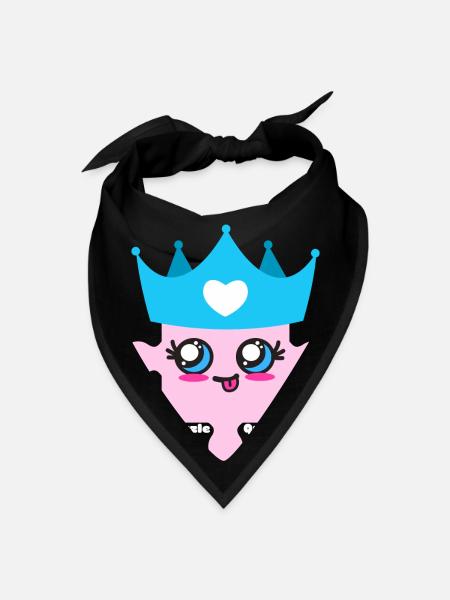 Puzzle Queen - Bandana - black - Front
