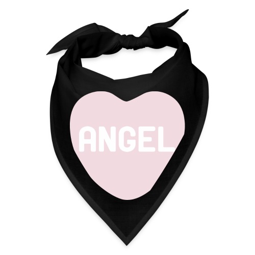 Angel Pink Candy Heart - Bandana