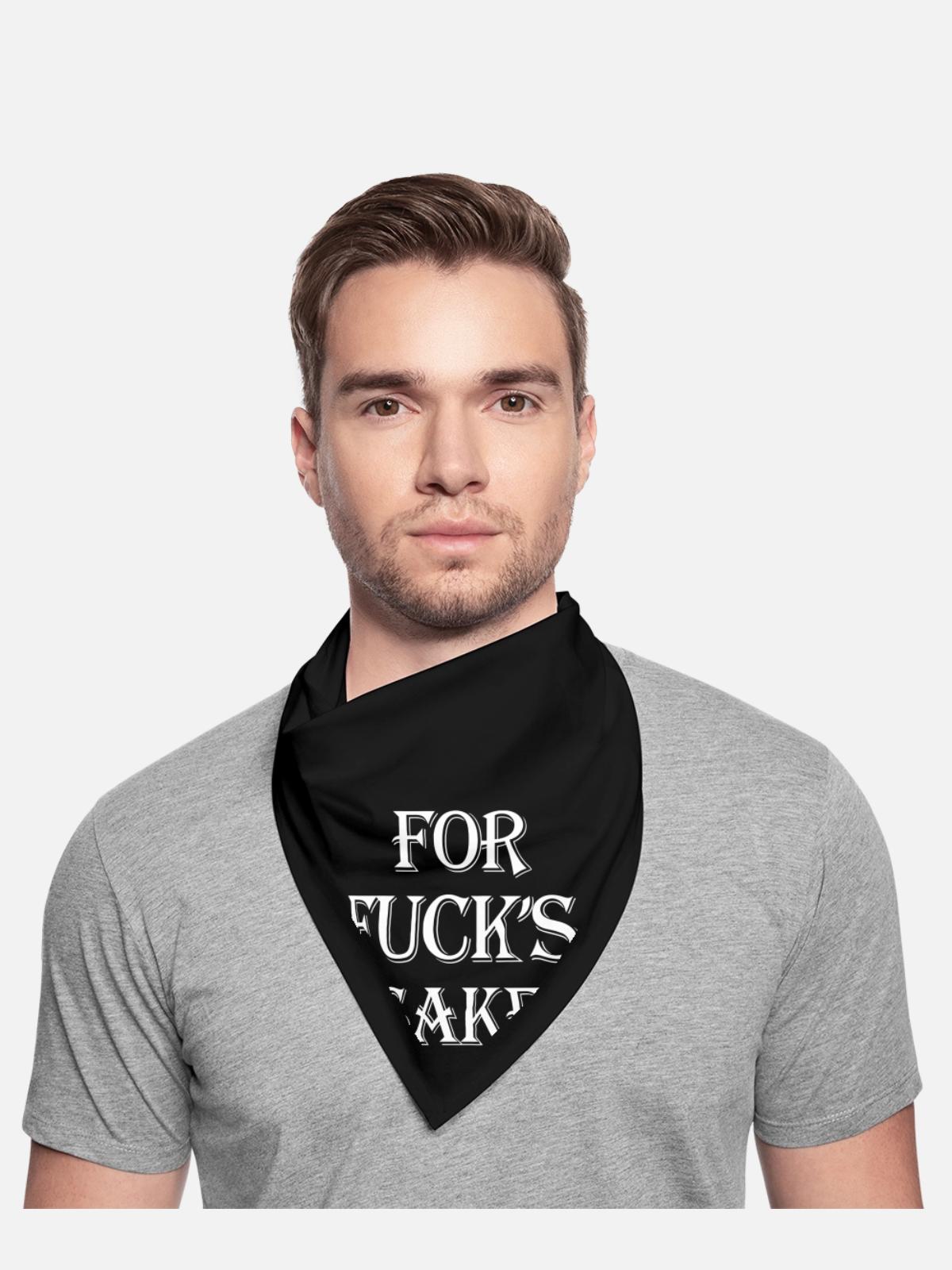 For Fuck's Sake - Bandana - black - Front - TBD (187cm)