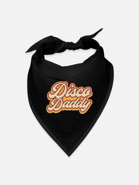 Disco Daddy - Bandana - black - Front