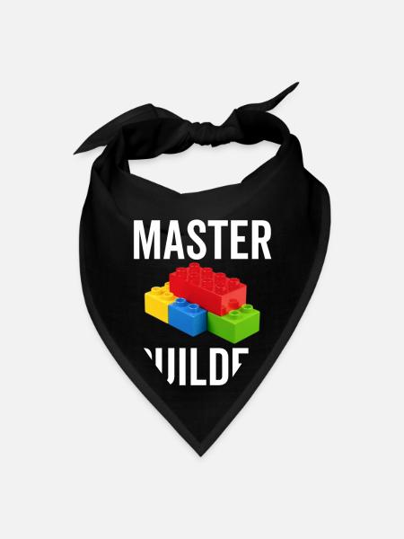 Master Builder - Bandana - black - Front