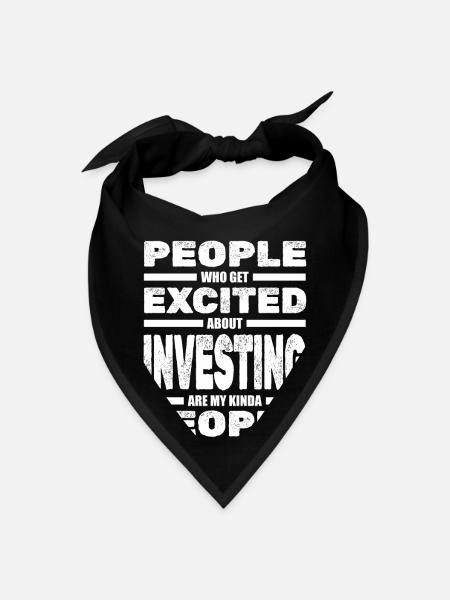 Capitalism Investor Entrepreneur Financier - Bandana - black - Front