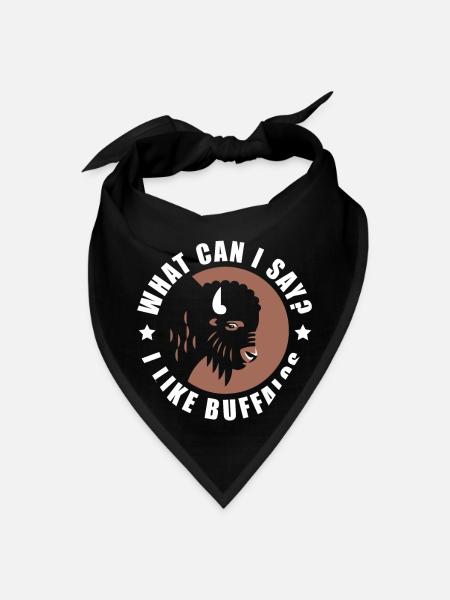 Bison American Bison - Bandana - black - Front