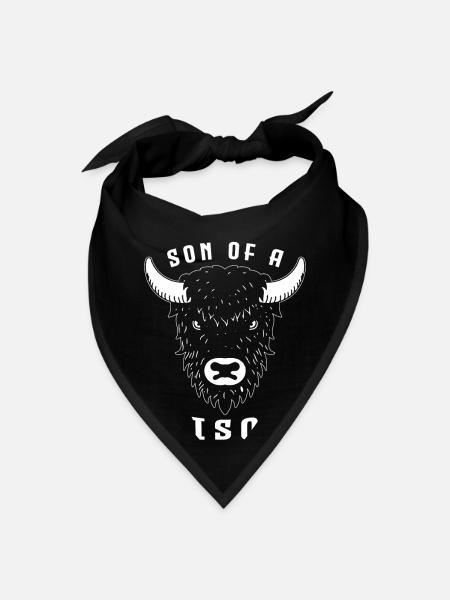 Bison American Bison - Bandana - black - Front