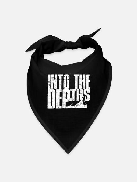 Into the Depths - Canyon - Bandana - black - Front
