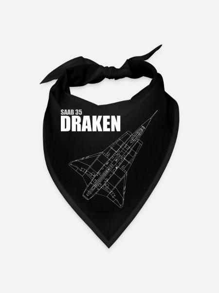 Draken cute Copy Copy - Bandana - black