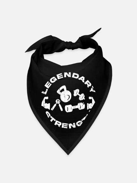 Force légendaire - Légende - Bandana - noir - Devant