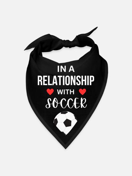 In a relationship with Soccer - Bandana - black