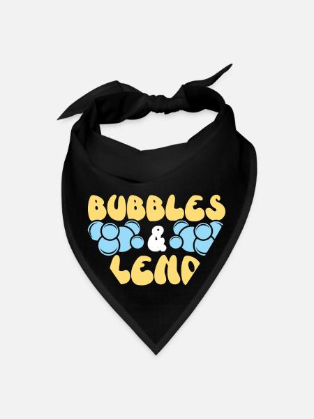 Bubbles & Blends Handmade Soap Soaping Soap Making - Bandana - black - Front
