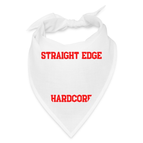 Straight Edge XXX Hardcore - Bandana